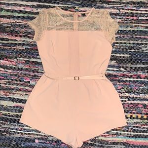 Pastel pink Romper